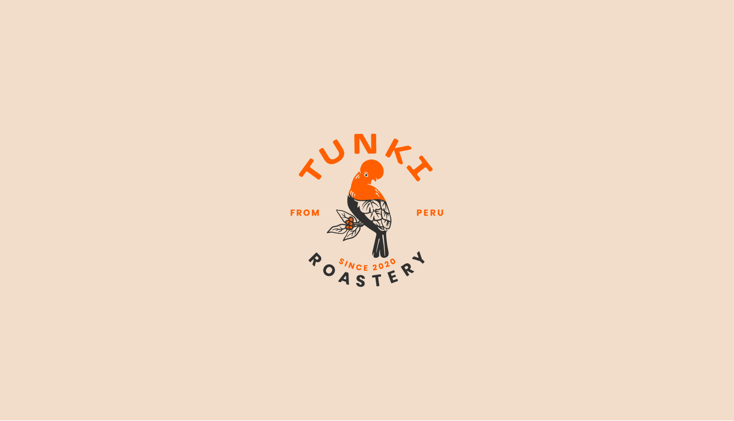 Tunki Roastery Logo Presentation 3
