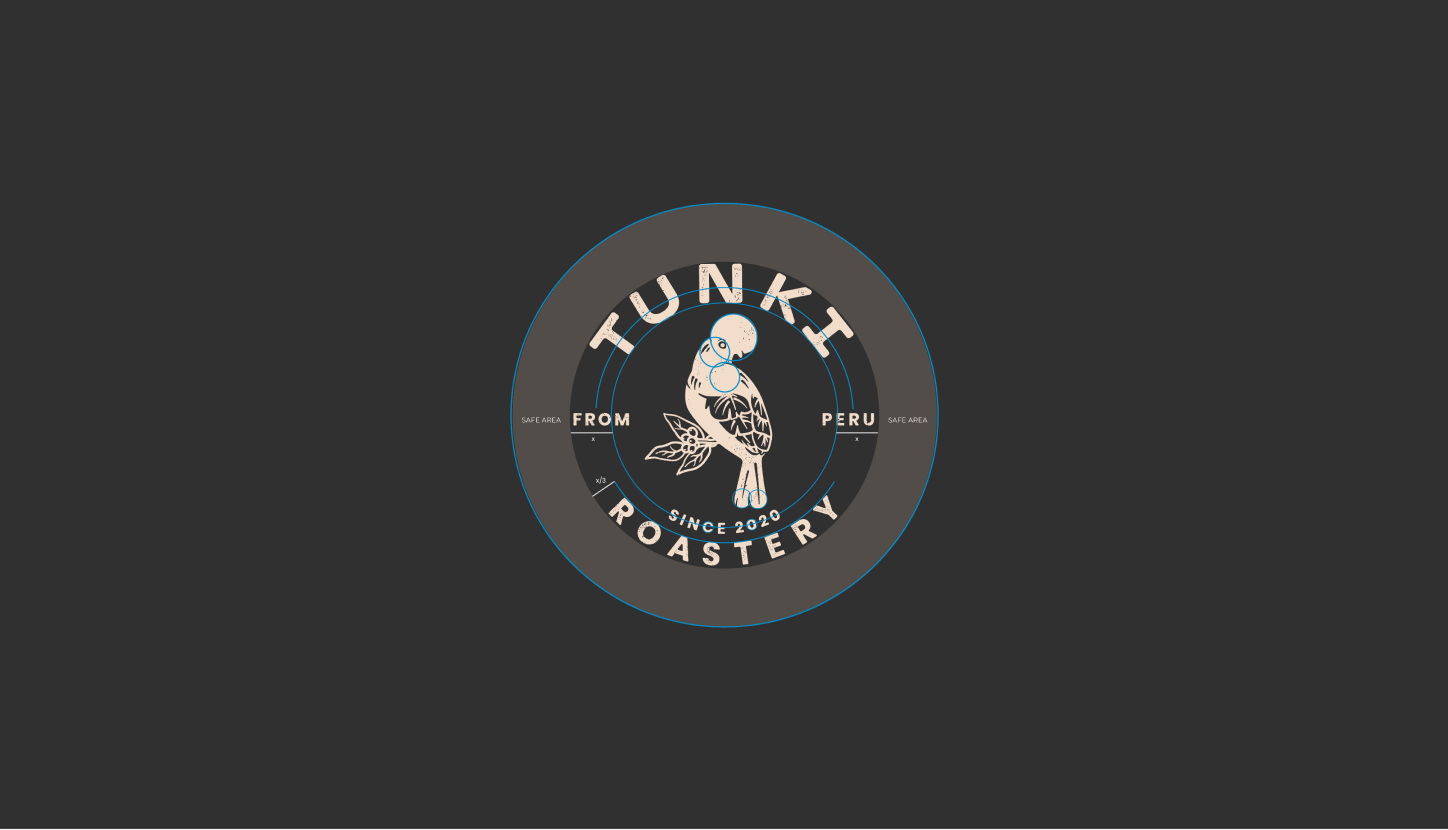 Tunki Roastery Logo Presentation 4